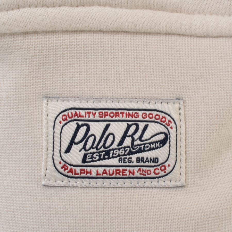 White polo pullover hoodie on sale